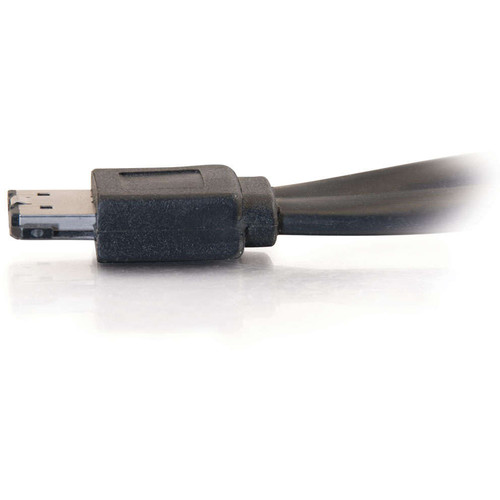 C2G External Serial ATA Cable (6.56', Black)