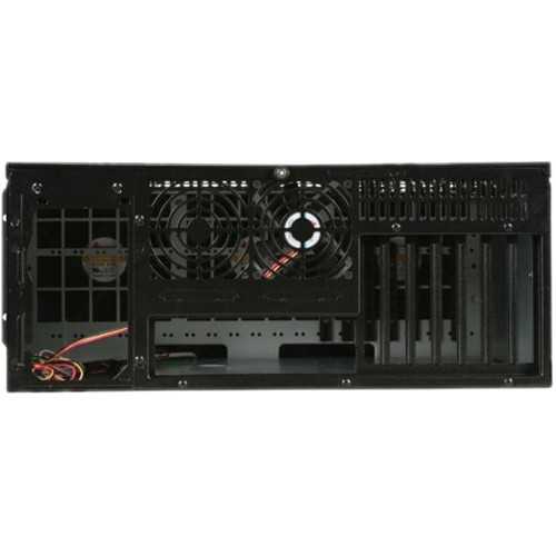 iStarUSA D Storm Series D-400L-7SE 4U High Performance Rackmountable Chassis (Red Bezel)