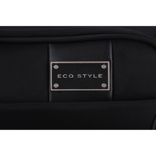 ECO STYLE Tech Exec Rolling Case with iPad/Tablet Pocket for Up to 15.6