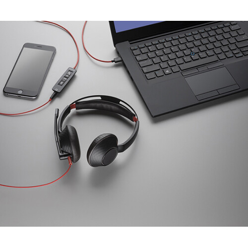 Plantronics Blackwire 5220 USB Type-A Stereo On-Ear Headset