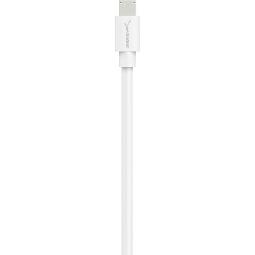 Sabrent USB 2.0 Type-A Male to Micro-B Male Cable (1', White, 6-Pack)