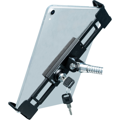 CTA Digital Heavy-Duty Security Gooseneck Clamp Stand for 7-13