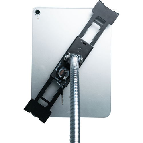CTA Digital Heavy-Duty Security Gooseneck Clamp Stand for 7-13