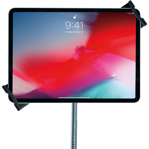 CTA Digital Heavy-Duty Security Gooseneck Clamp Stand for 7-13