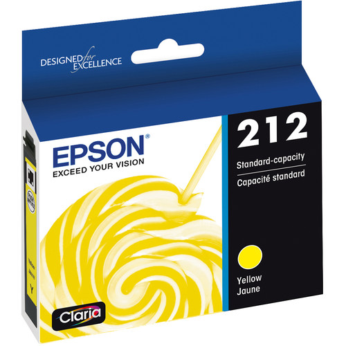 Epson Claria 212 Standard-Capacity Yellow Ink Cartridge