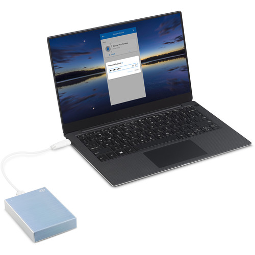 Seagate 5TB Backup Plus USB 3.0 External Hard Drive (Light Blue)