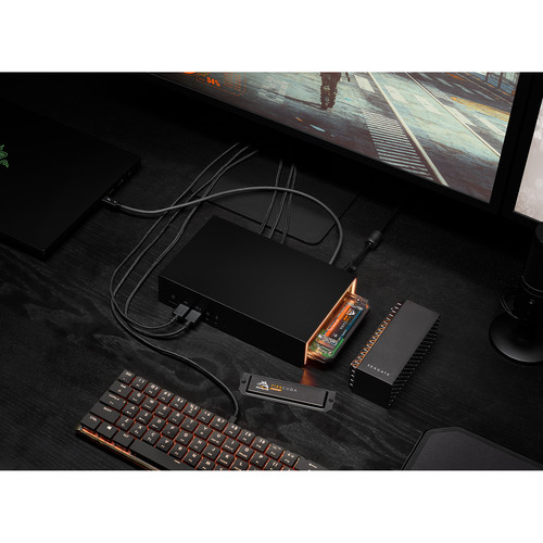 Seagate 4TB FireCuda Thunderbolt 3 Gaming Dock