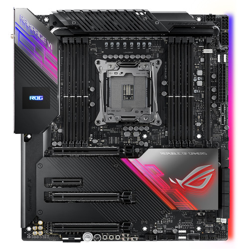 ASUS Republic of Gamers Rampage VI Extreme Encore LGA 2066 E-ATX Gaming Motherboard