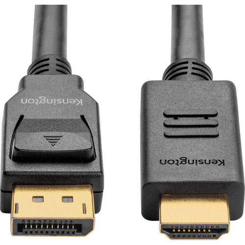 Kensington DisplayPort 1.2 Male to HDMI Male Cable (6')
