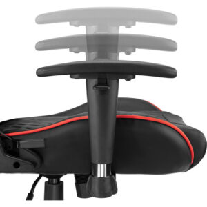 Spieltek 100 Series Gaming Chair (Black & Red)