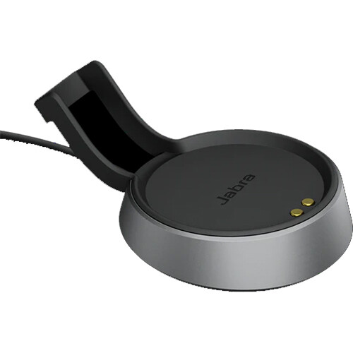 Jabra Evolve2 85 Noise-Canceling Wireless Over-Ear Headset with Stand (Microsoft Teams, USB Type-A, Black)