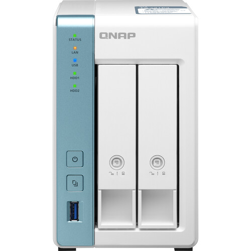 QNAP TS-231P3 2-Bay NAS Enclosure