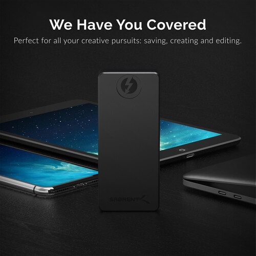 Sabrent 1TB Rocket XTRM Q External SSD (Thunderbolt 3/USB 3.2 Type-C)