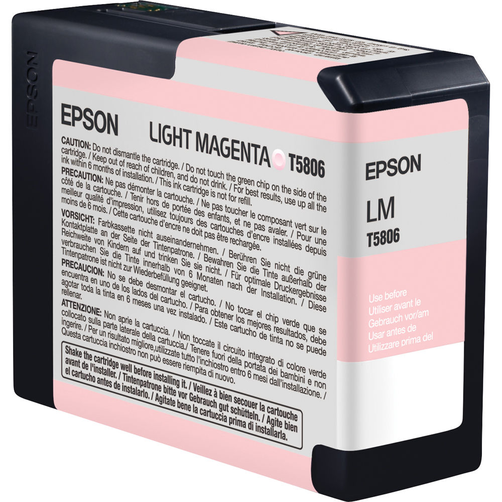 Epson UltraChrome K3 Light Magenta Ink Cartridge (80 ml)
