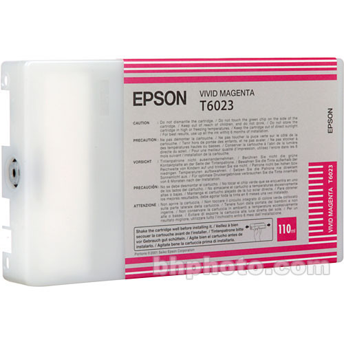 Epson UltraChrome Vivid Magenta Ink Cartridge (110ml)
