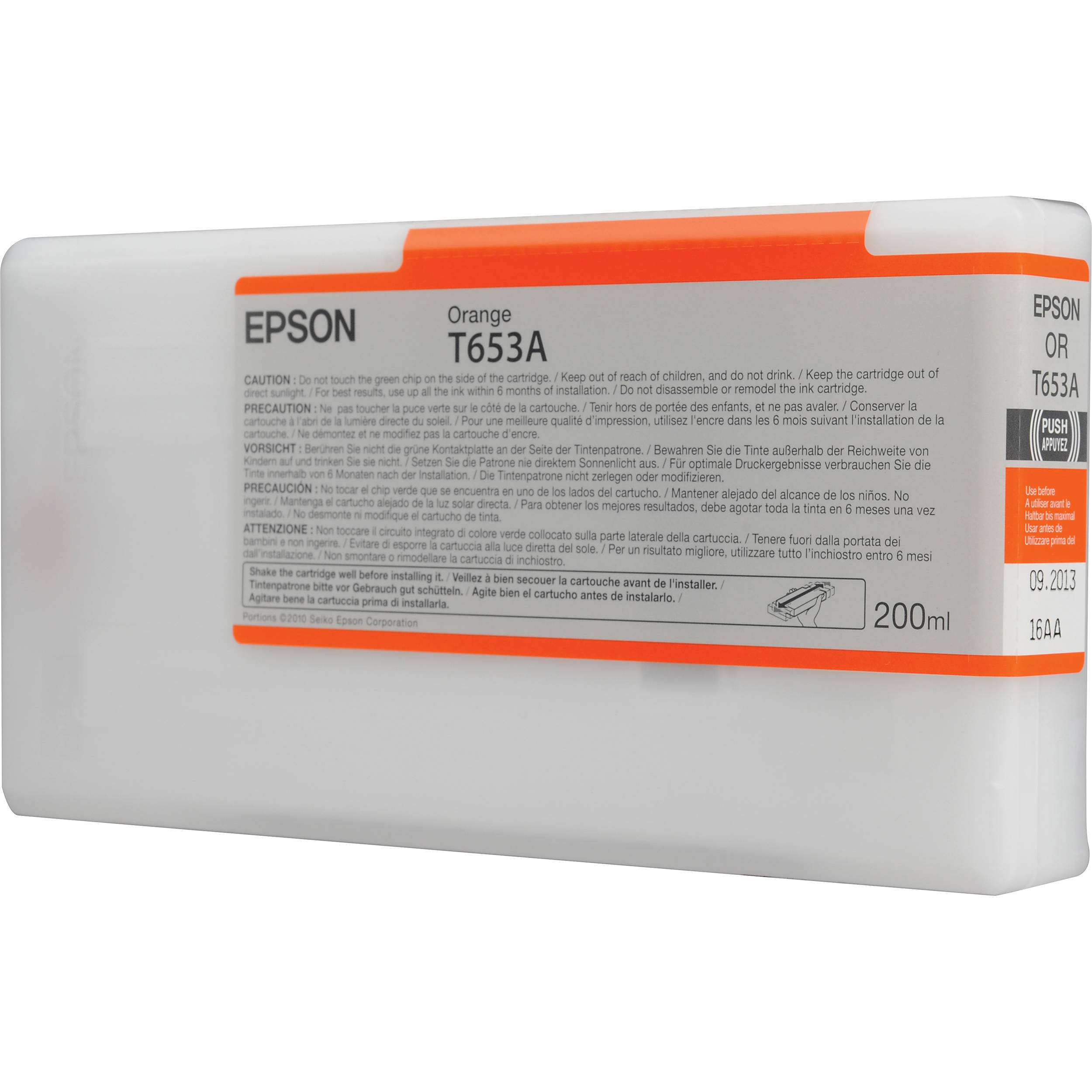 Epson Ultrachrome HDR Orange Ink Cartridge (200 ml)