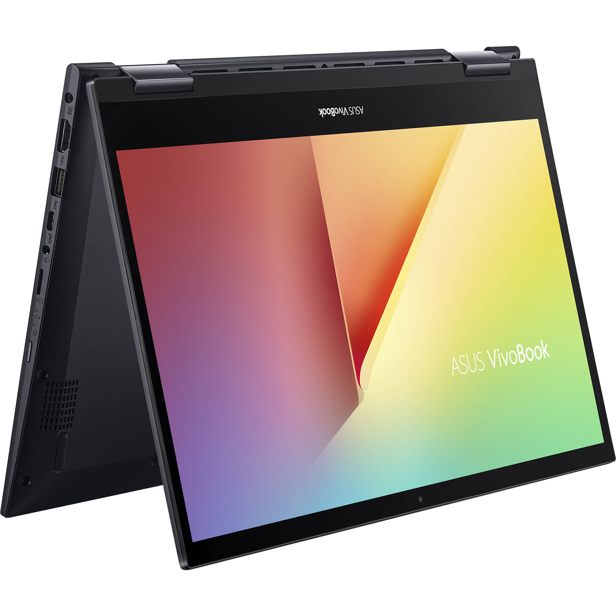 ASUS 14" VivoBook Flip 14 TM420UA Multi-Touch 2-in-1 Laptop (Bespoke Black)
