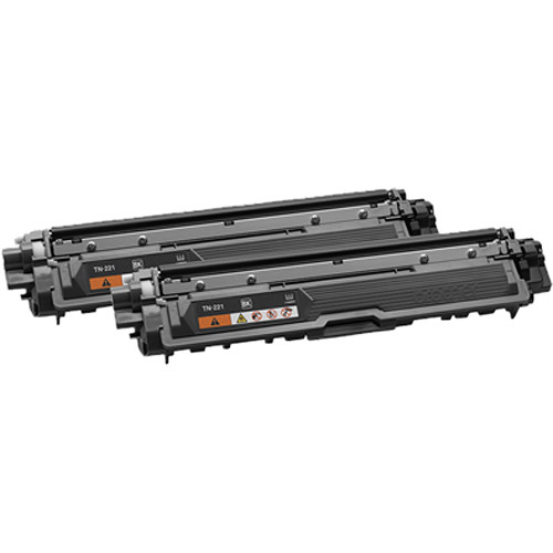 Brother TN2212PK Standard-Yield Black Toner Cartridge (2-Pack)
