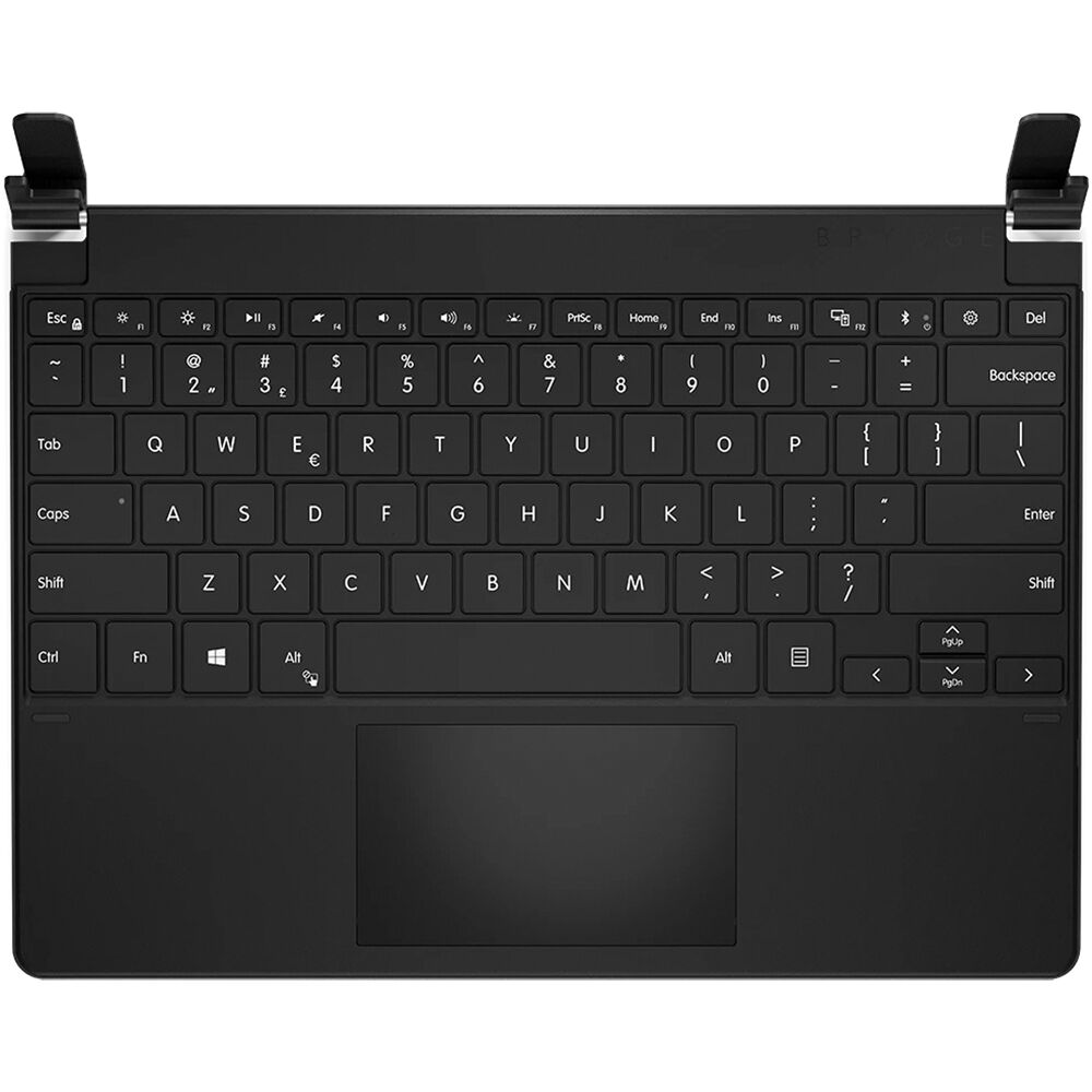 Brydge SPX+ Wireless Backlit Keyboard with Trackpad for Surface Pro X (Black)