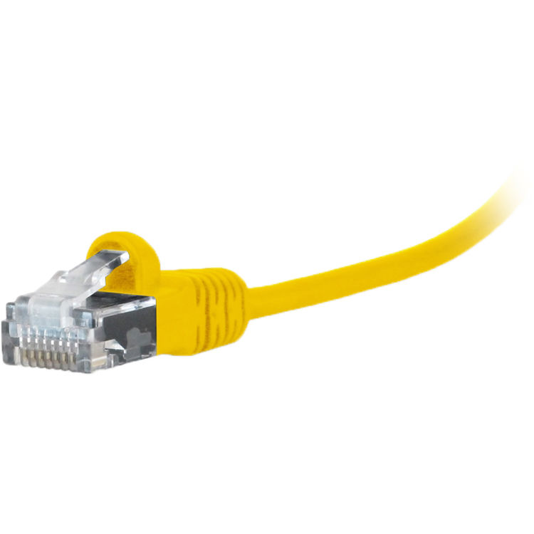Comprehensive MicroFlex Pro AV/IT Cat 6 Snagless Patch Cable (14', Yellow)