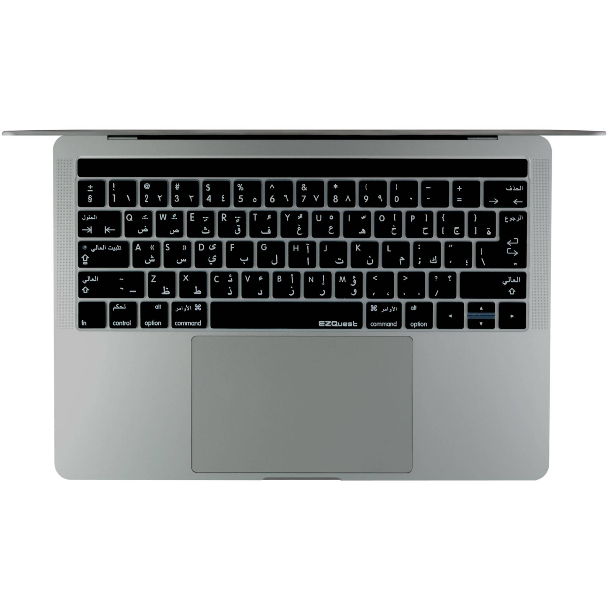 EZQuest Arabic/English Keyboard Cover for the 13.3" & 15.4" MacBook Pro with Touch Bar (Late 2016)