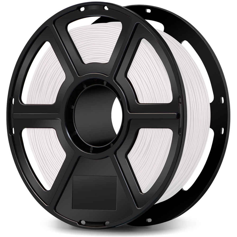 FlashForge 1.75mm PETG Filament for the Creator & Guider II Series (1kg, White)