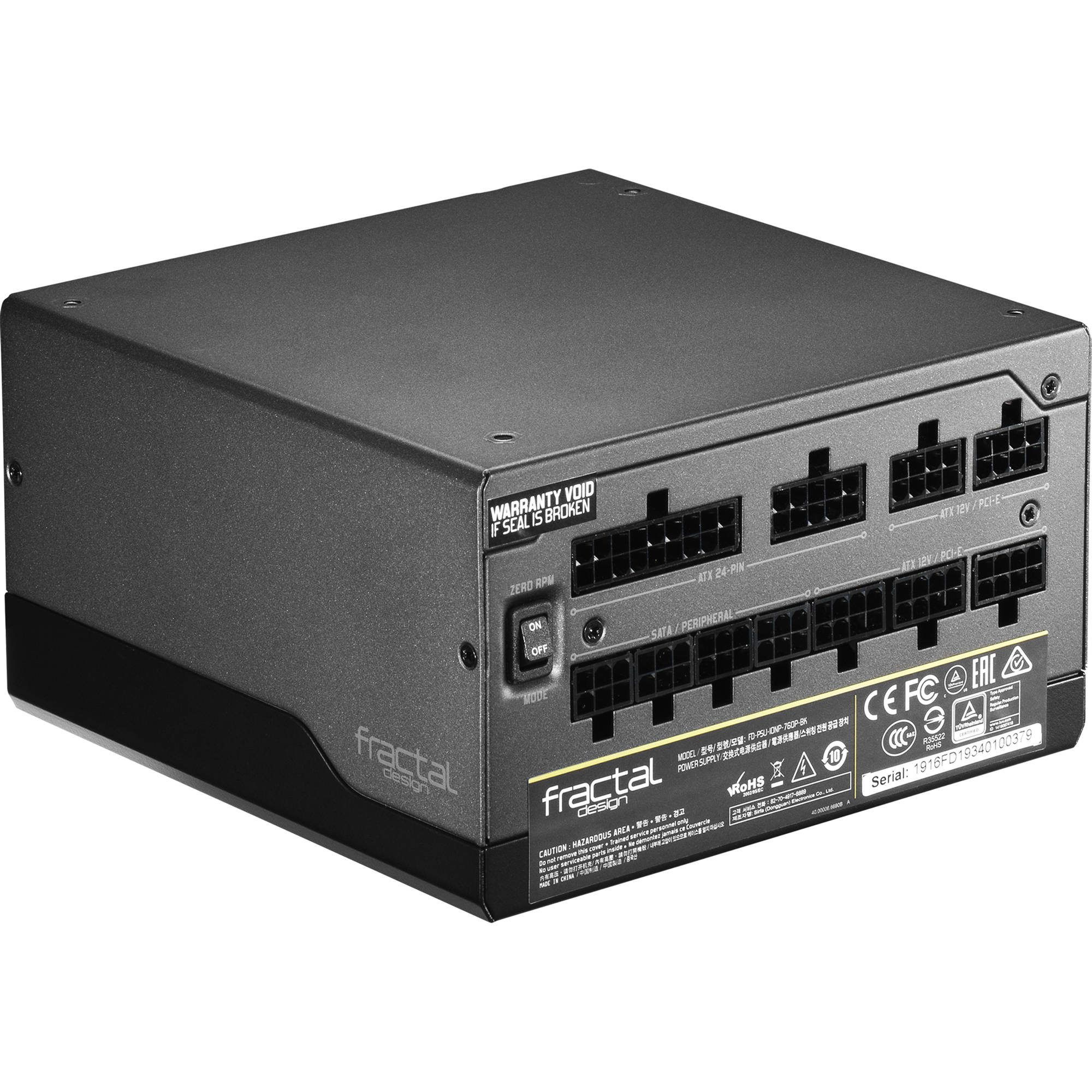 Fractal Design Ion+ 760P 760W 80 PLUS Platinum Modular Power Supply