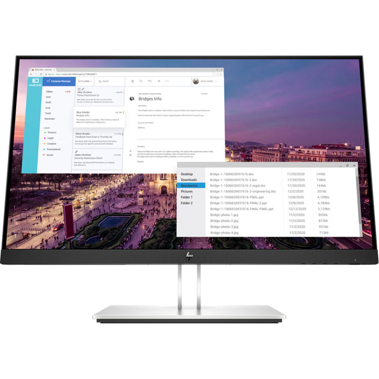 HP E23 23" 16:9 IPS Monitor (Global Series)