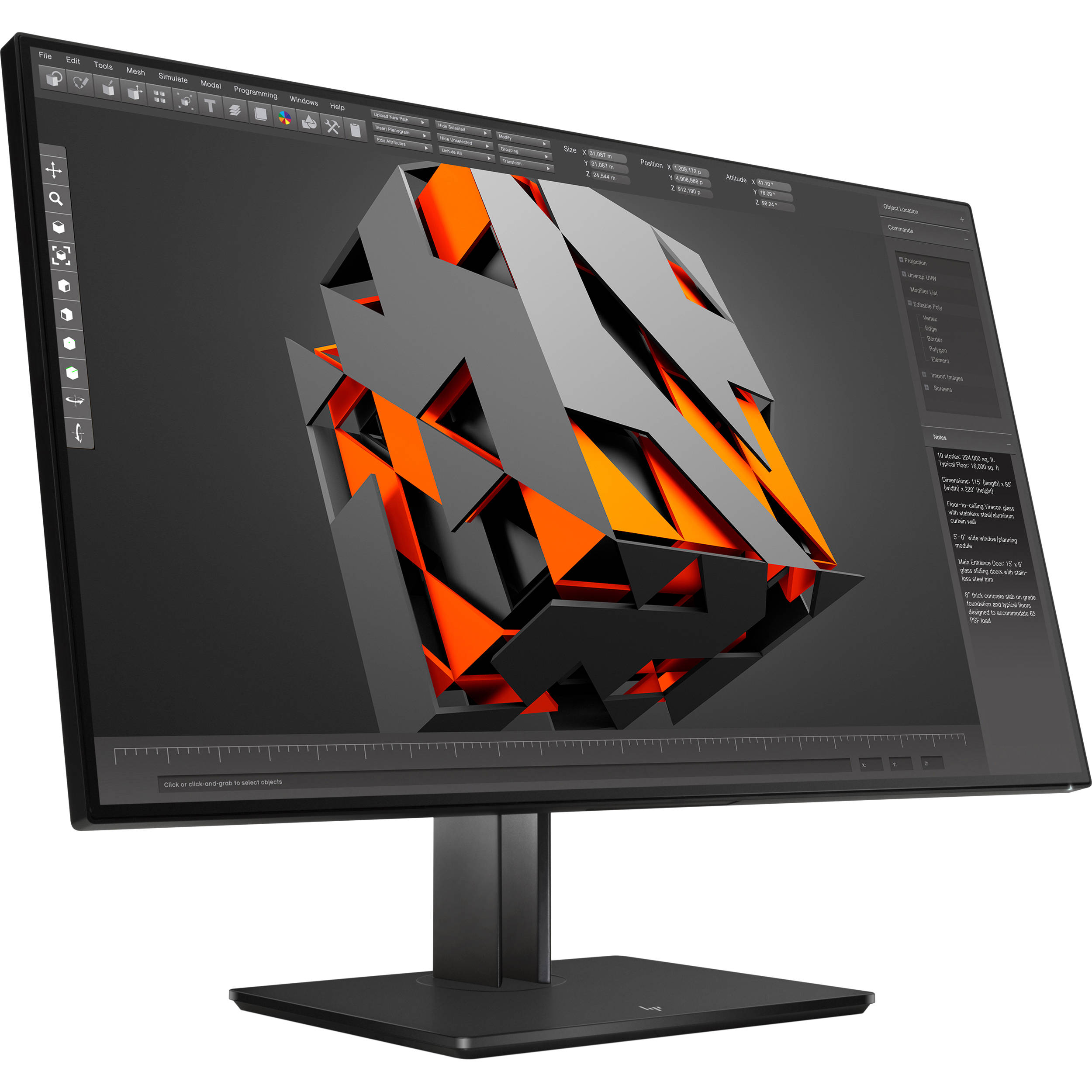 HP Z32 31.5" 16:9 4K UHD IPS Display (Smart Buy)
