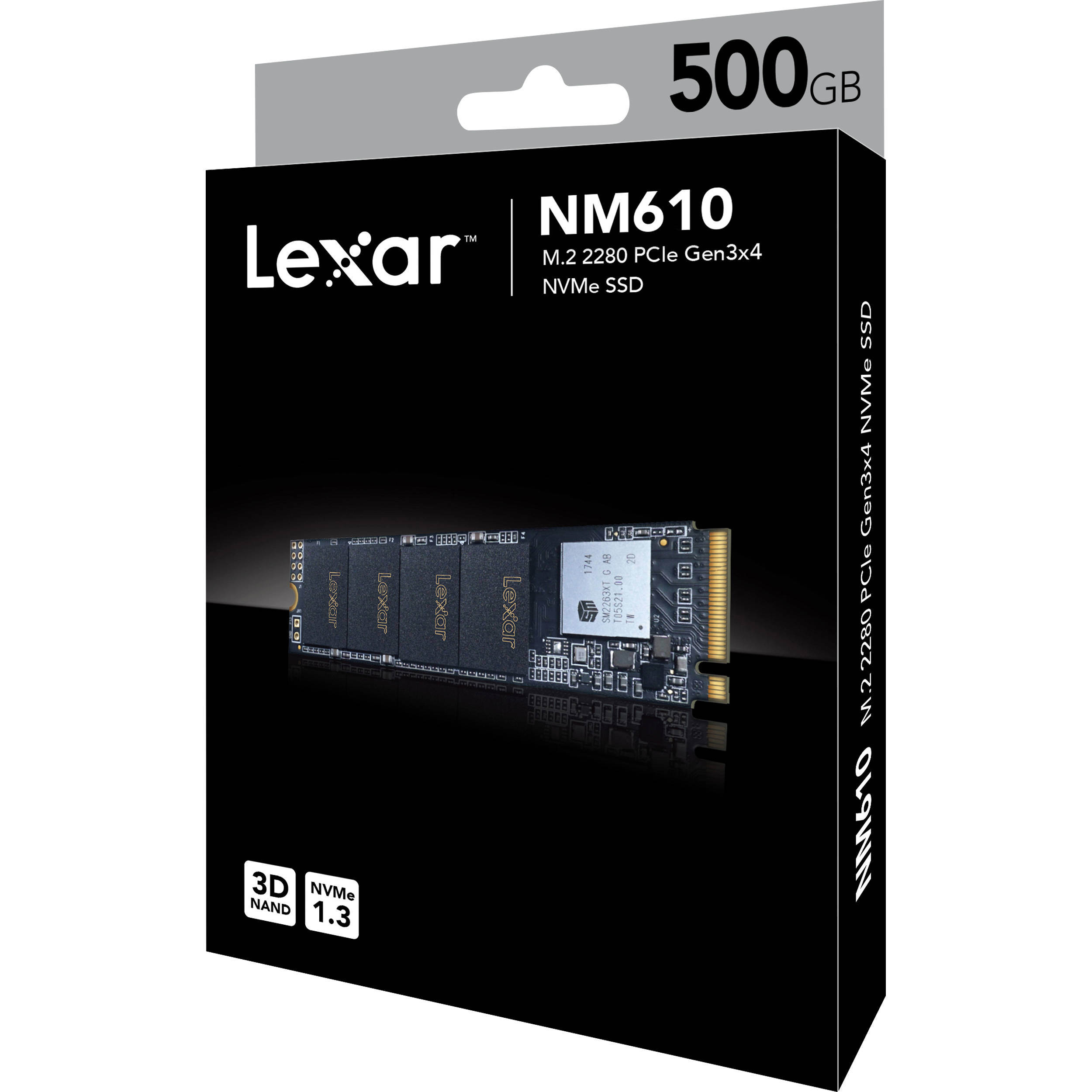 Lexar 500GB NM610 M.2 NVMe Internal SSD