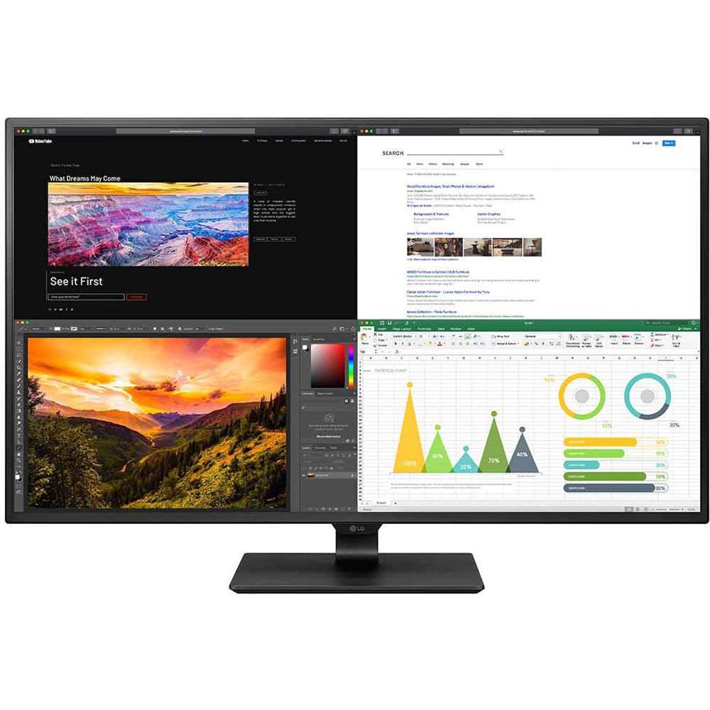 LG 43BN70U-B 42.5" 16:9 4K IPS Monitor