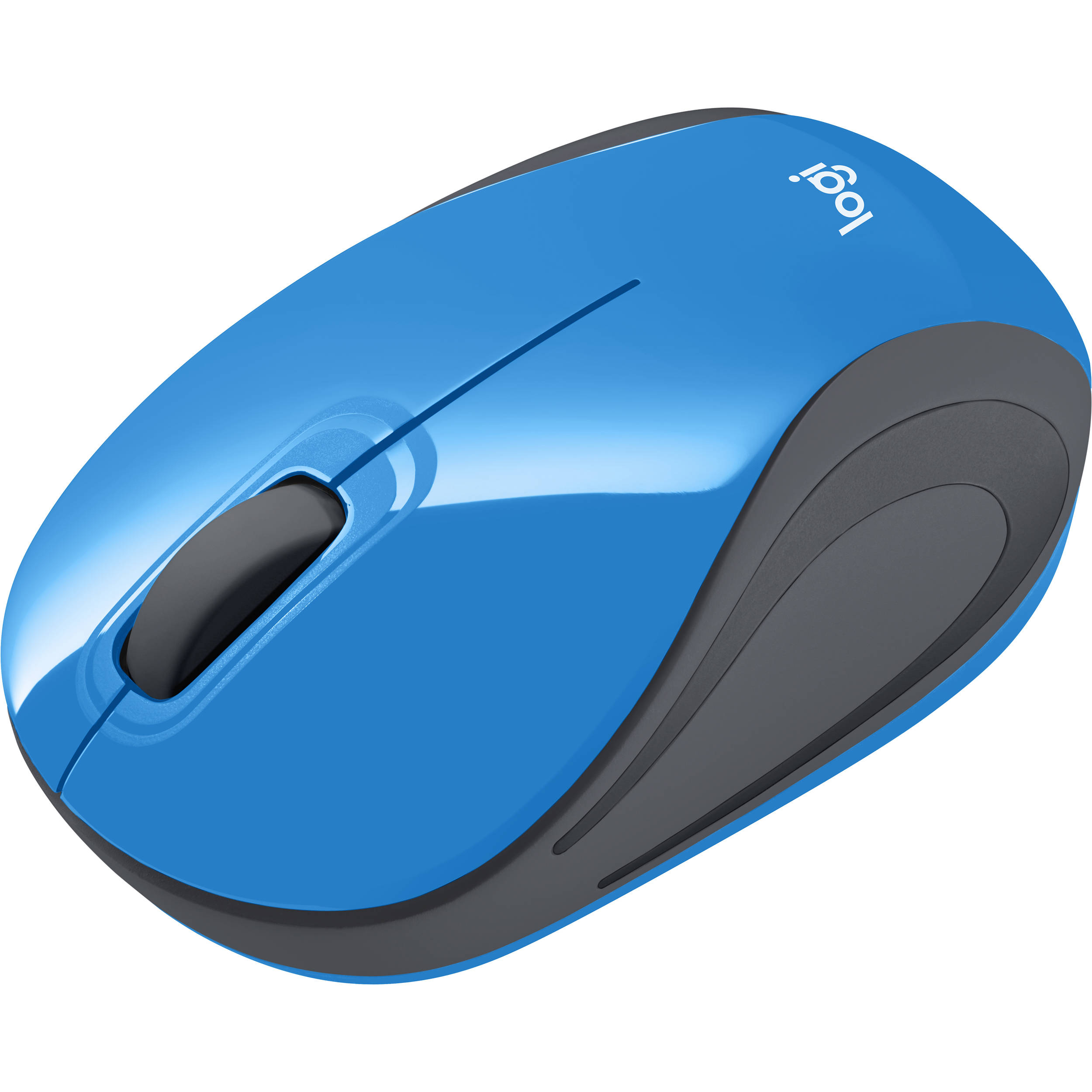 Logitech M187 Wireless Ultra Portable Mouse (Blue)
