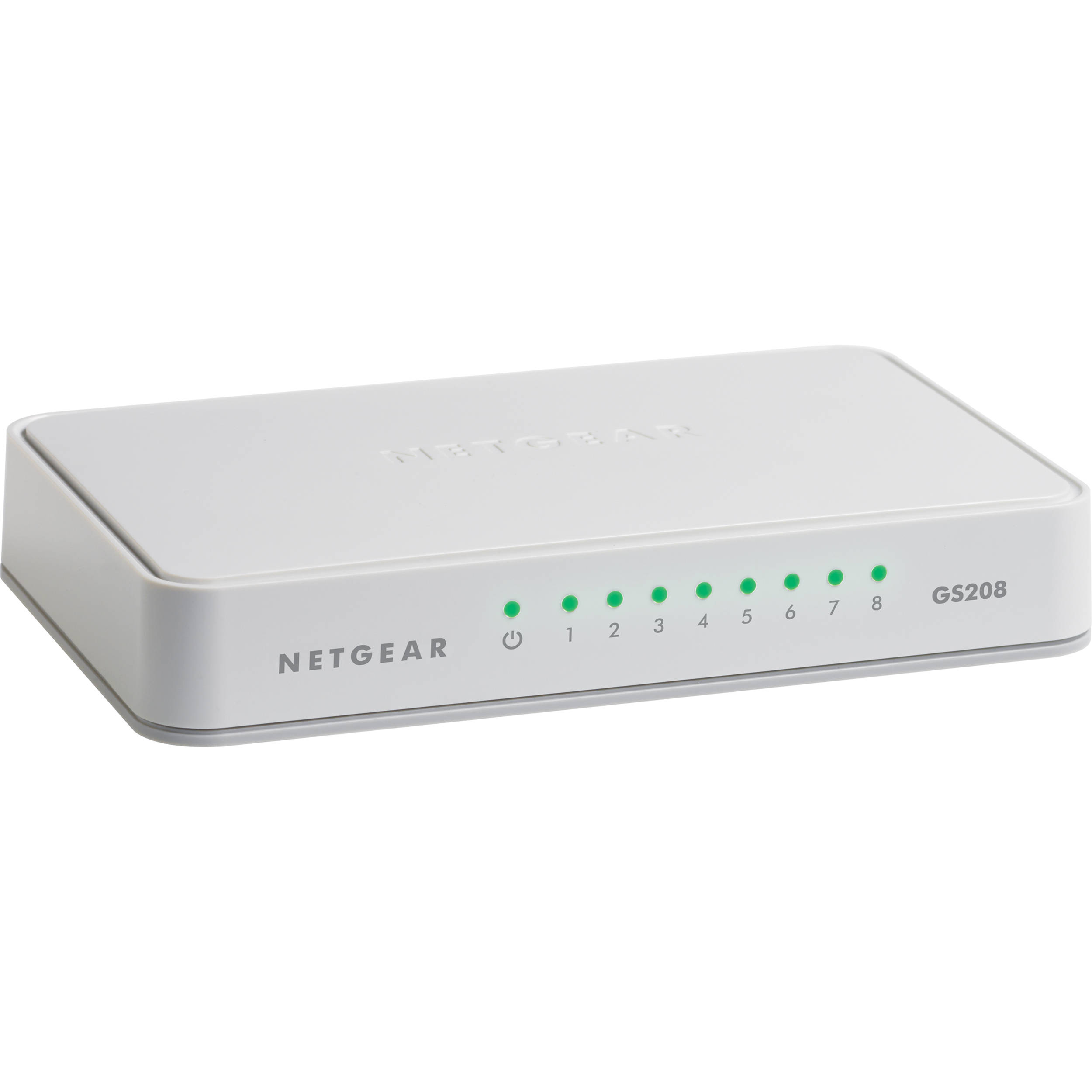 Netgear GS208 8-Port Gigabit Ethernet Unmanaged Switch