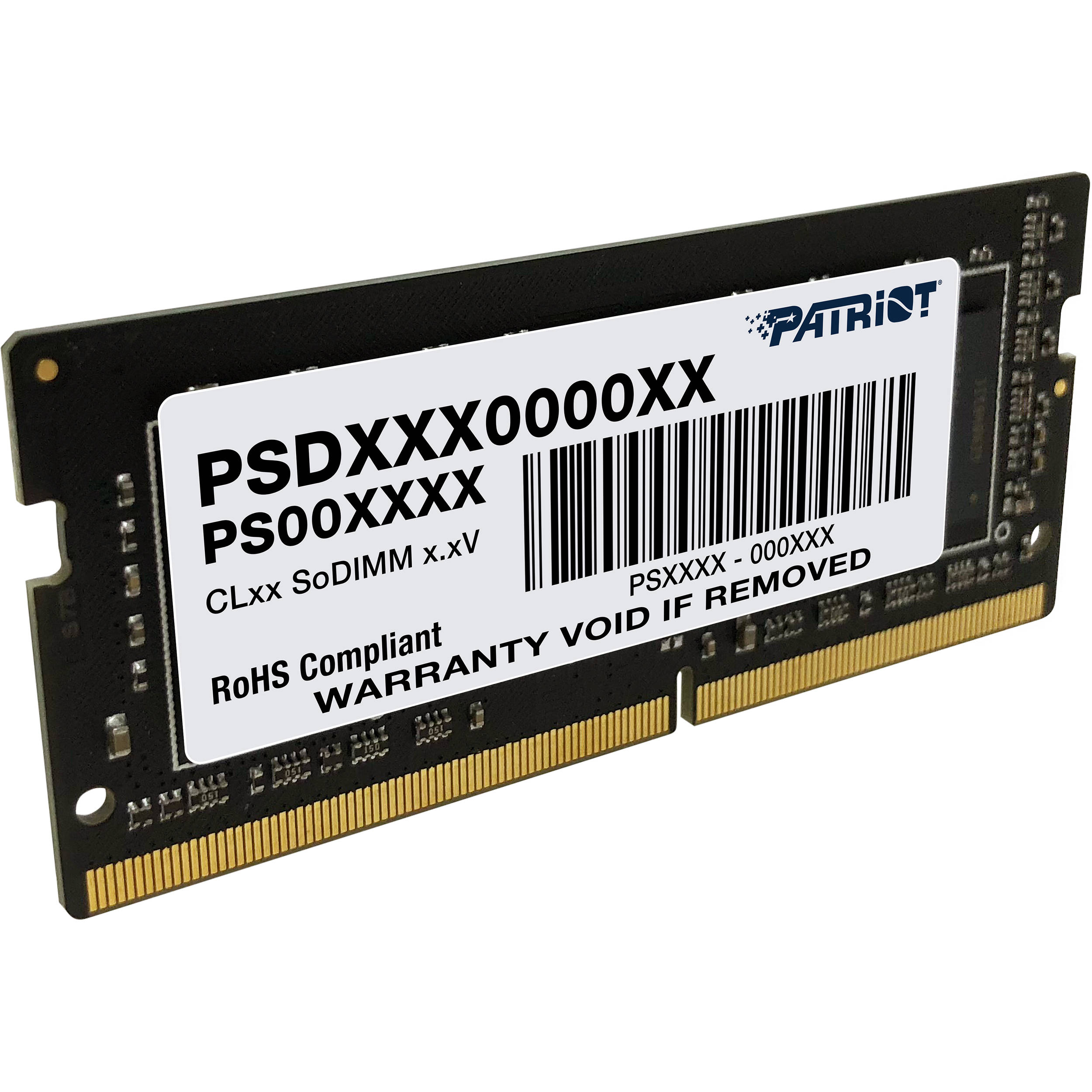 Patriot 32GB Signature Line DDR4 2666 MHz DR SO-DIMM Memory Module (1 x 32GB)