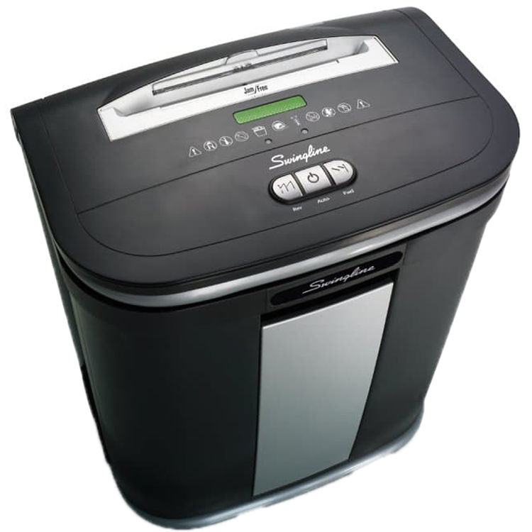 Swingline SM12-08 Micro-Cut Jam-Free Shredder (12 Sheets, 1-5 Users)
