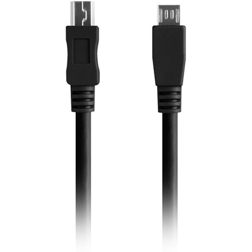 Tether Tools 5-Pin USB 2.0 Mini-B Camera Connector Replacement Cable for Case Air Wireless Tethering System (9")